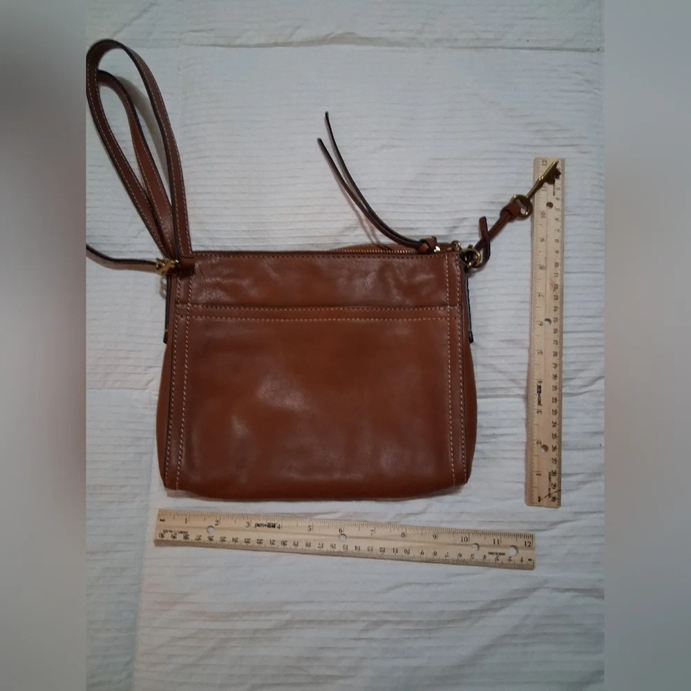 Fossil Brown Crossbody Bag